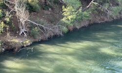 Osmaniye'de Aslantaş Barajı'nda yıllar sonra su tahliyesi başladı