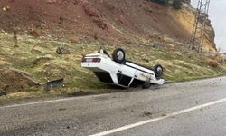 Otomobil takla attı: 2 yaralı