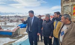 Pasinler Belediyesi'nden metruk bina yıkımı