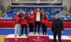 Pazarlar Spor Lisesi'nden, taekwondo il müsabakalarına damga