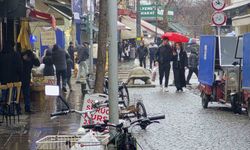 Sağanak yağış kentte etkisini gösterdi