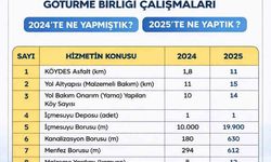 Saraydüzü köylerinde hizmet seferberliği