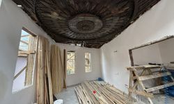 Saraylı'daki tarihi yapının restorasyonunda sona geliniyor