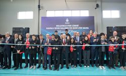 Selçuklu Fen Lisesi Kapalı Spor Salonu ve Suni Çim Saha'nın resmi açılışı gerçekleştirildi
