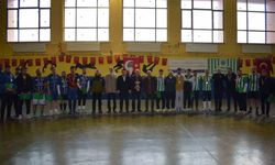 Şenkaya'da salon futbolu coşkusu