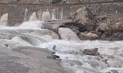 Sinek Çayının debisi yükseldi