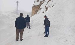 Şirvan'da yolda kalan araçlar kurtarıldı