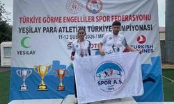 Spor A.Ş. sporcularından çifte şampiyonluk