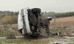 Tarsus'ta yağış kazaya neden oldu