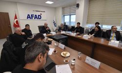 Tekirdağ AFAD'da Trakya belediyeleriyle afet riskleri değerlendirmesi