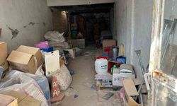 Temizlik deposundan binlerce malzeme çalındı