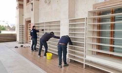 Tokat'ta ibadethaneler Ramazan'a hazırlandı