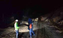 Tut ilçesinde korkutan heyelan: 2 ev tahliye edildi