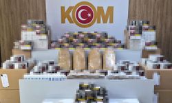 Tütün operasyonunda iş yeri ve depoya baskın