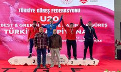U20 Serbest Güreş Türkiye Şampiyonası'nda ikinci gün tamamlandı