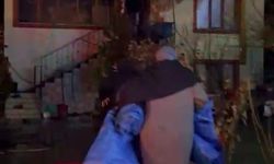 Uzundere'de ev yangını