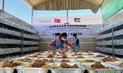Vakıflar Genel Müdürlüğü Gazze'de: Günlük 20 bin kişilik iftar desteği