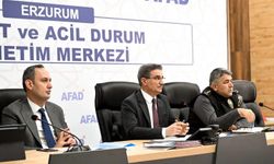 Vali Aydın Baruş başkanlığında, afet ve acil durum toplantısı yapıldı