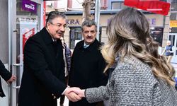 Vali Yılmaz'ın esnaf ziyaretleri sürüyor