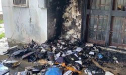 Yangında kundaklama şüphesi