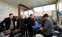 Yılmaz'dan Aktoprak, Yığınlı ve Kızıkhamurkesen mahallelerinde projeleri yerinde inceledi