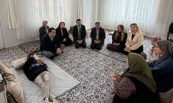 Yılmaz'dan çocuklara moral ziyareti