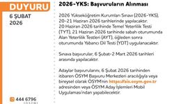YKS başvuruları başladı