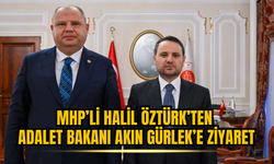 MHP’li Halil Öztürk’ten Adalet Bakanı Akın Gürlek’e Ziyaret: Gündem Yargı Reformu ve Personel Hakları