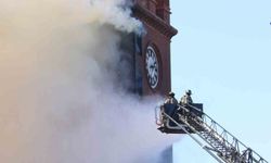 ABD'de tarihi adliye binasında yangın