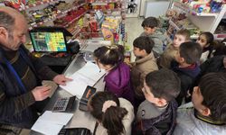 Adıyaman'da zimem defterine minik eller dokundu