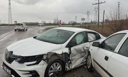 Adıyaman'da zincirleme kaza kamerada