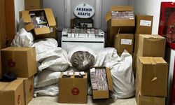 Akşehir'de kaçak tütün operasyonu