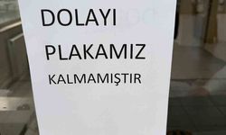 APP plaka yoğunluğundan plakalar tükendi