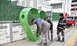 Atakum'a doğa dostu geri dönüşüm kutuları