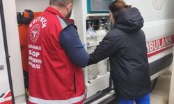 Ayancık'ta sağlık çalışanlarına teknik eğitim desteği