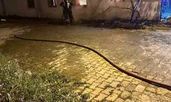 Aydın'da bir evde yangın çıktı