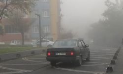 Balıkesir'de sis etkili oluyor