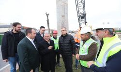 Başkan Büyükkılıç, Kartal Katlı Kavşağı Projesi'ni sahada inceledi