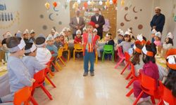 Bayburt'ta minikler çocuk iftarında ramazan sevincini yaşadı