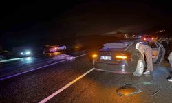 Bingöl'de otomobil ata çarptı: 4 yaralı