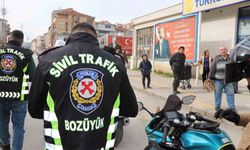 Bozüyük'te sivil trafik ekipleri göreve başladı