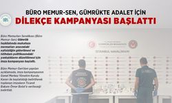 Büro Memur-Sen, gümrük muhafaza memurları arasındaki eşitsizliğin giderilmesi için imza kampanyası başlattı