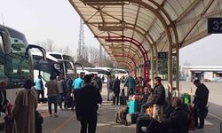 Bursa Şehirlerarası Otobüs Terminali'nde bayram yoğunluğu başladı