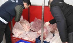 Bursa'da 700 kilo bozuk sucuk piyasaya sürülmeden imha edildi