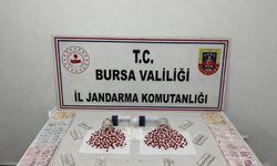Bursa'da bin 39 adet sentetik hap ele geçirildi