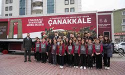 Çanakkale ruhunu taşıyan mobil müze tırı Niğde'de ziyarete açıldı