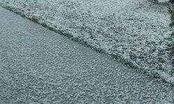 Çankırı'da dolu yağışı etkili oldu