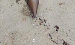 Çatalca'da kıyıya vuran füze başlığı imha edildi