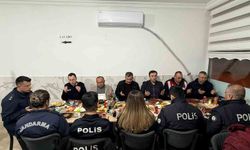 Çavdarhisar Kaymakamı Murat Ak, emniyet ve jandarma personeliyle iftarda buluştu