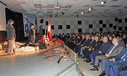 Çeşme'de, duygu dolu Çanakkale anması